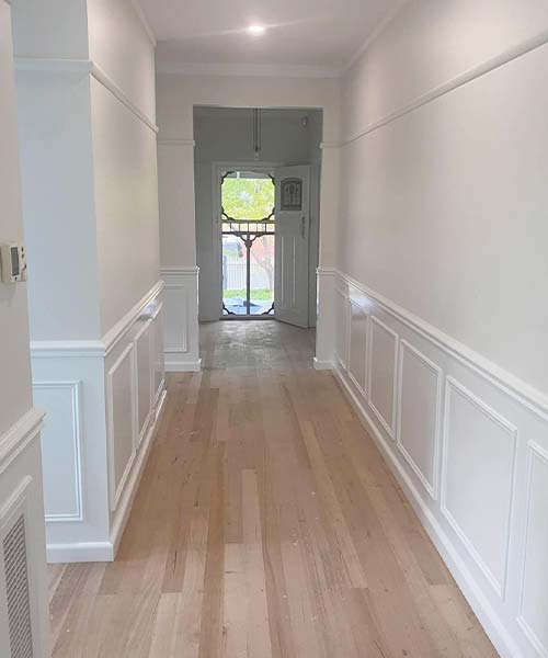 Painting service: house interior
