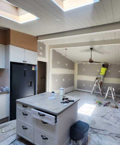 Painting service: house interior