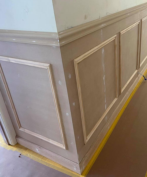 Painting service: house interior